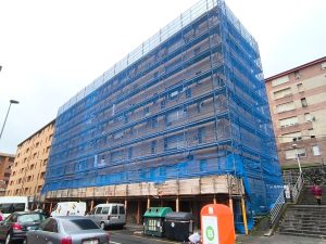 REHABILITACIÓN ENERGÉTICA, MEJORA DE LA ACCESIBILIDAD Y HABITABILIDAD C/ IRUMINETA  16-18-20-22  , VIVIENDAS MUNICIPALES, BILBAO